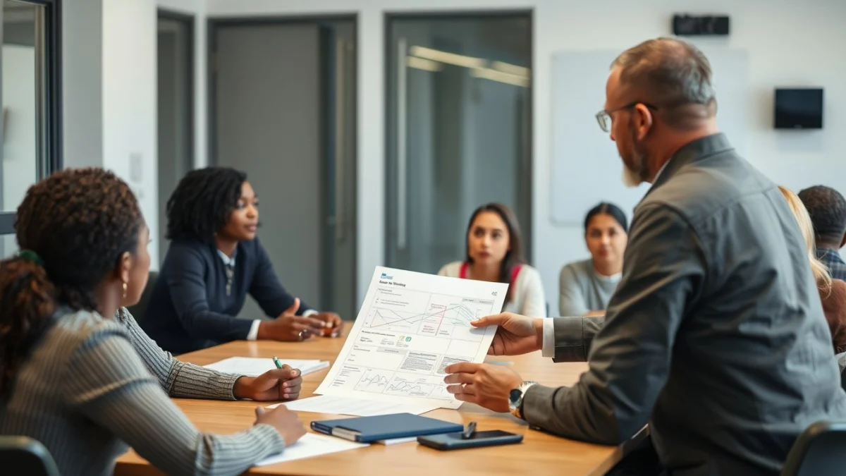 Professional learning office and administrative skills in a modern workspace