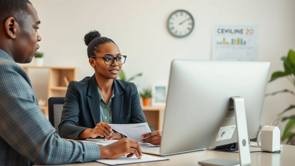 Professional learning office and administrative skills in a modern workspace