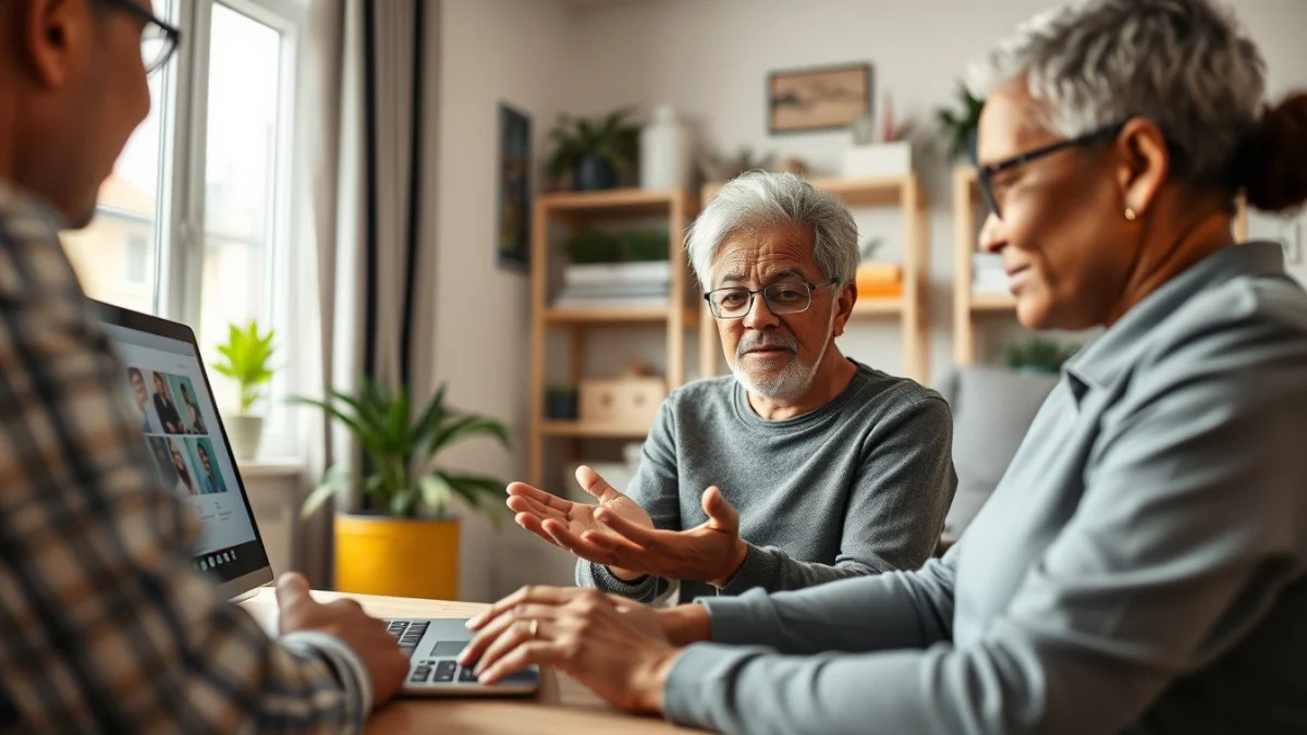 Learner studying caregiving skills in a professional training environment