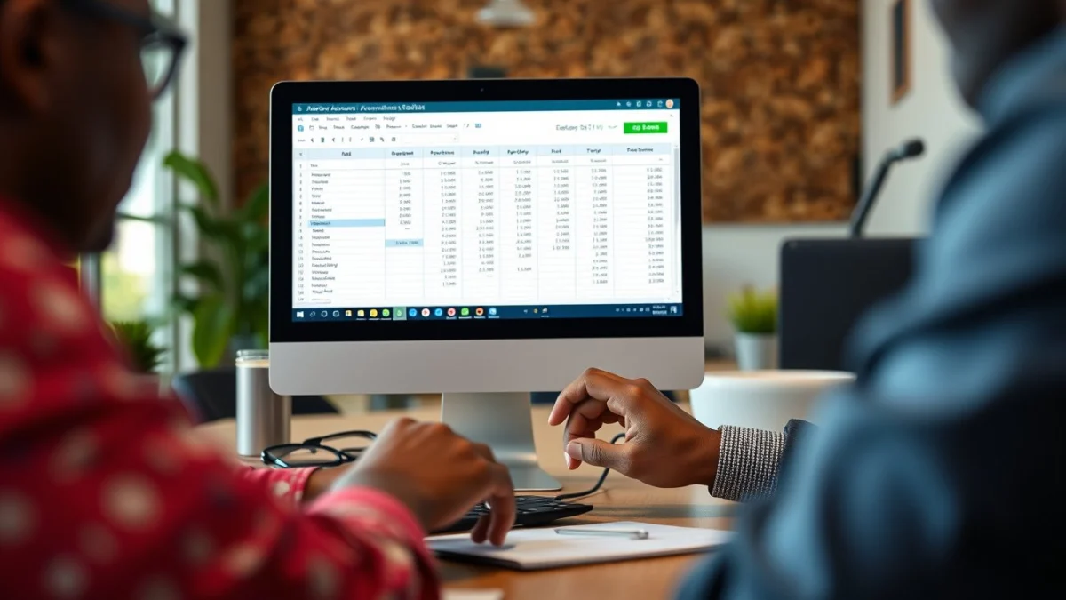 Professional learning office and administrative skills in a modern workspace