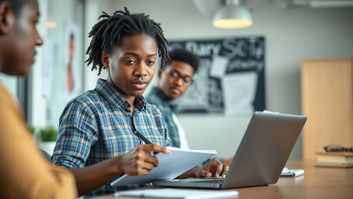 Professional learning office and administrative skills in a modern workspace