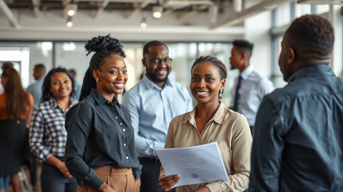 Person learning free hr coordinator course with certificate in south africa in a modern educational setting