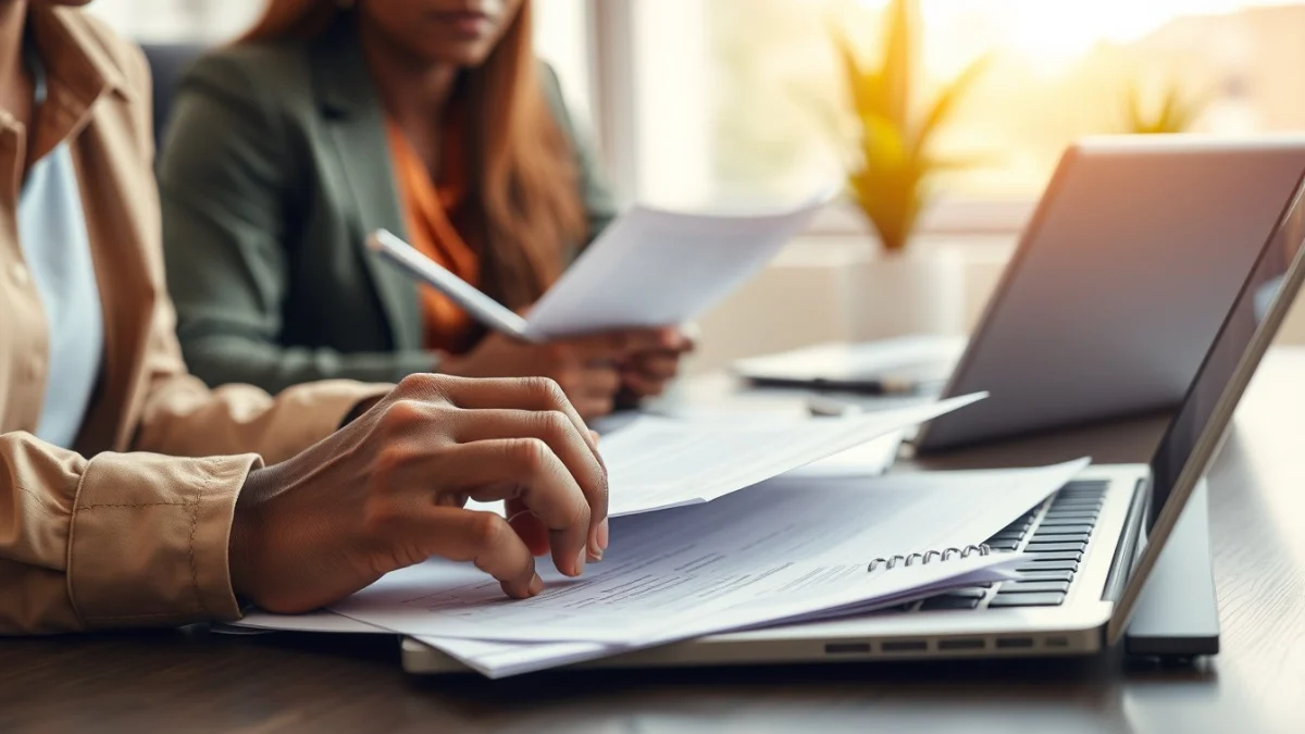 Professional learning office and administrative skills in a modern workspace