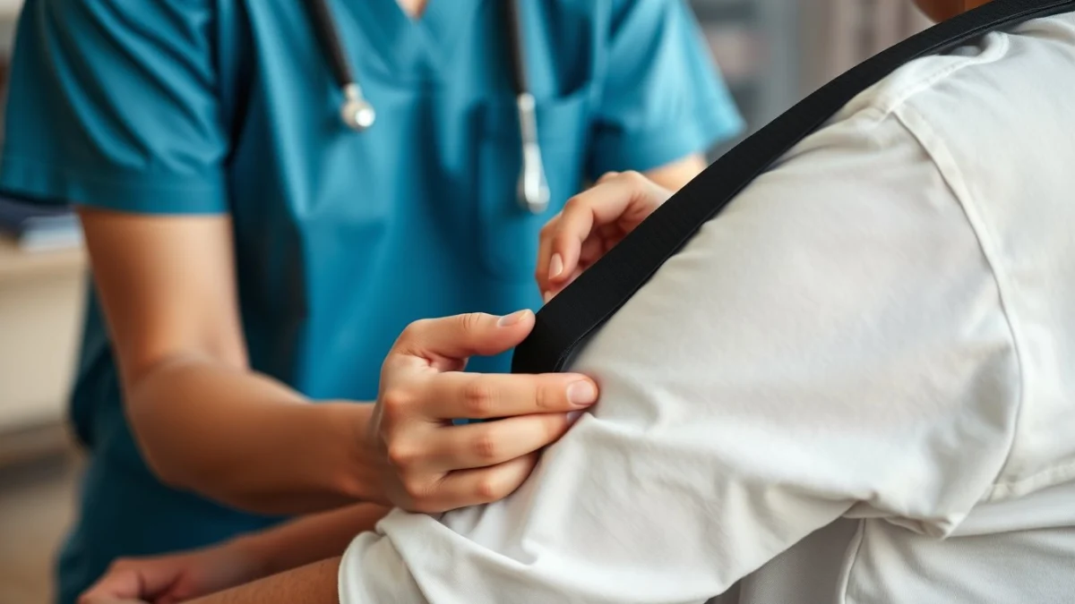Learner studying caregiving skills in a professional training environment