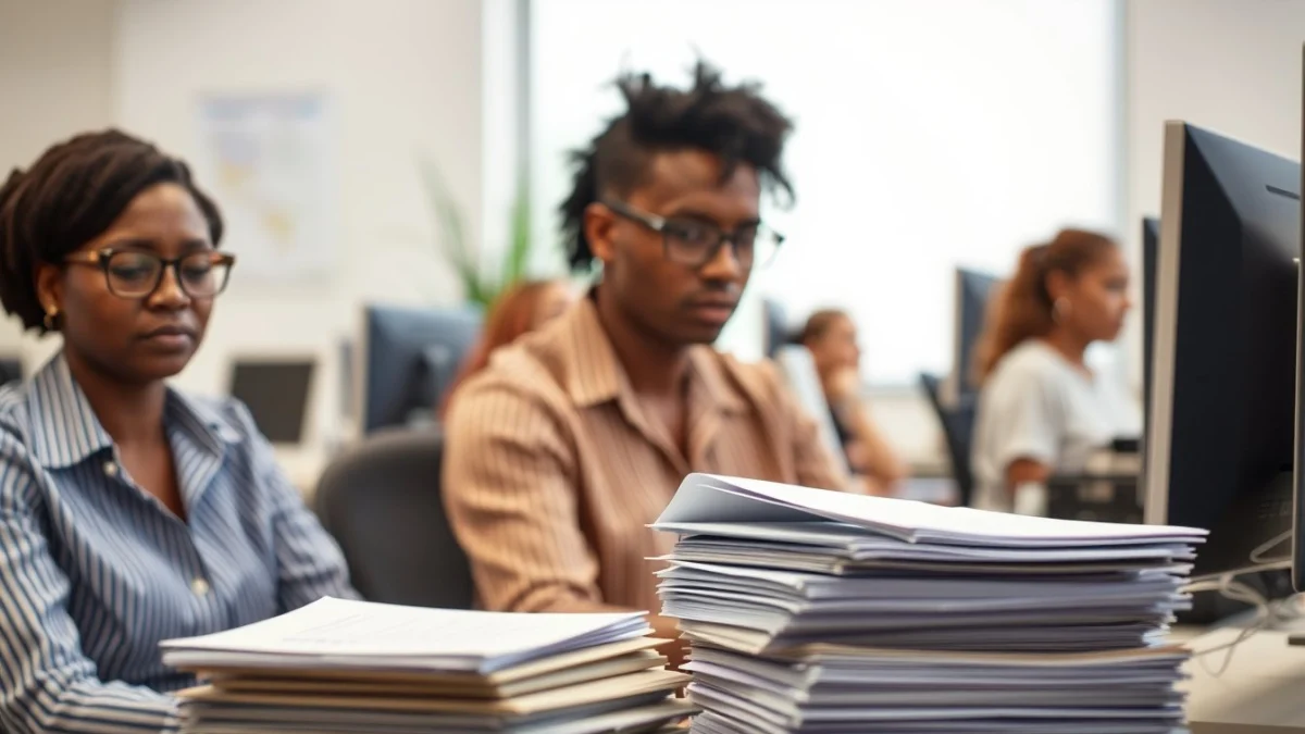 Professional learning office and administrative skills in a modern workspace