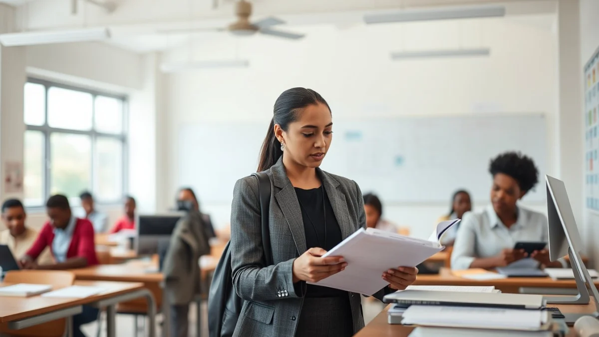 Professional learning office and administrative skills in a modern workspace
