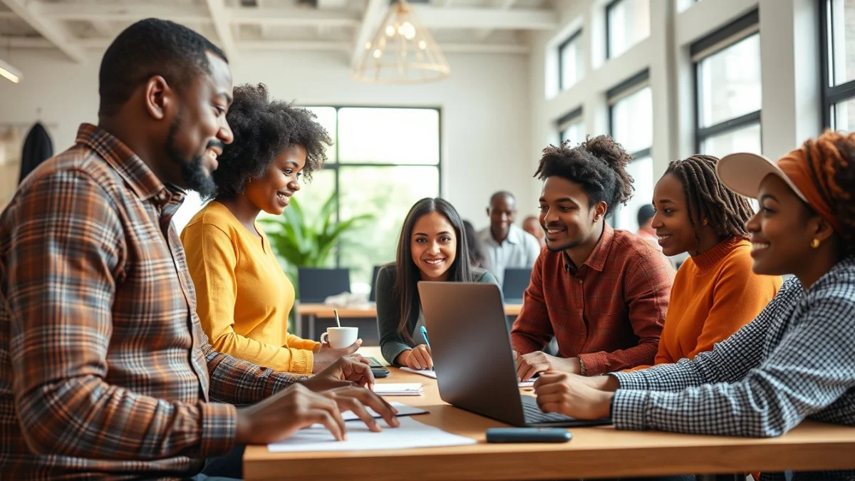 Person learning how much can freelancers earn in south africa in a modern educational setting