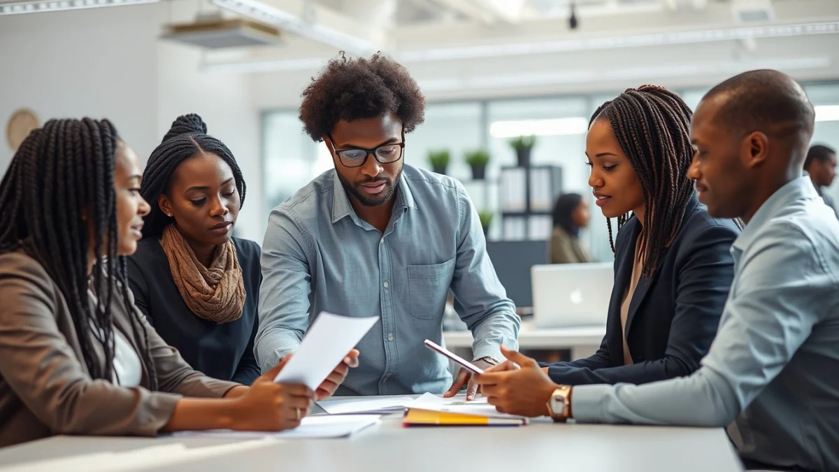 Professional learning office and administrative skills in a modern workspace
