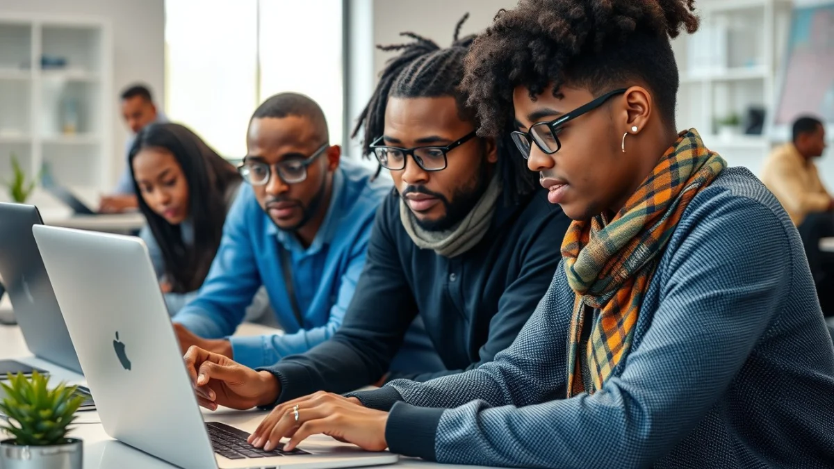 Person learning become a digital forensics investigator in south africa in a modern educational setting