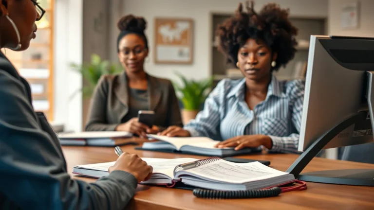 Professional learning office and administrative skills in a modern workspace