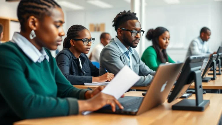 Professional learning office and administrative skills in a modern workspace