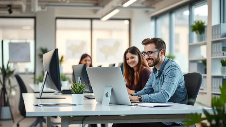 Person learning build a successful virtual assistant career online in a modern educational setting