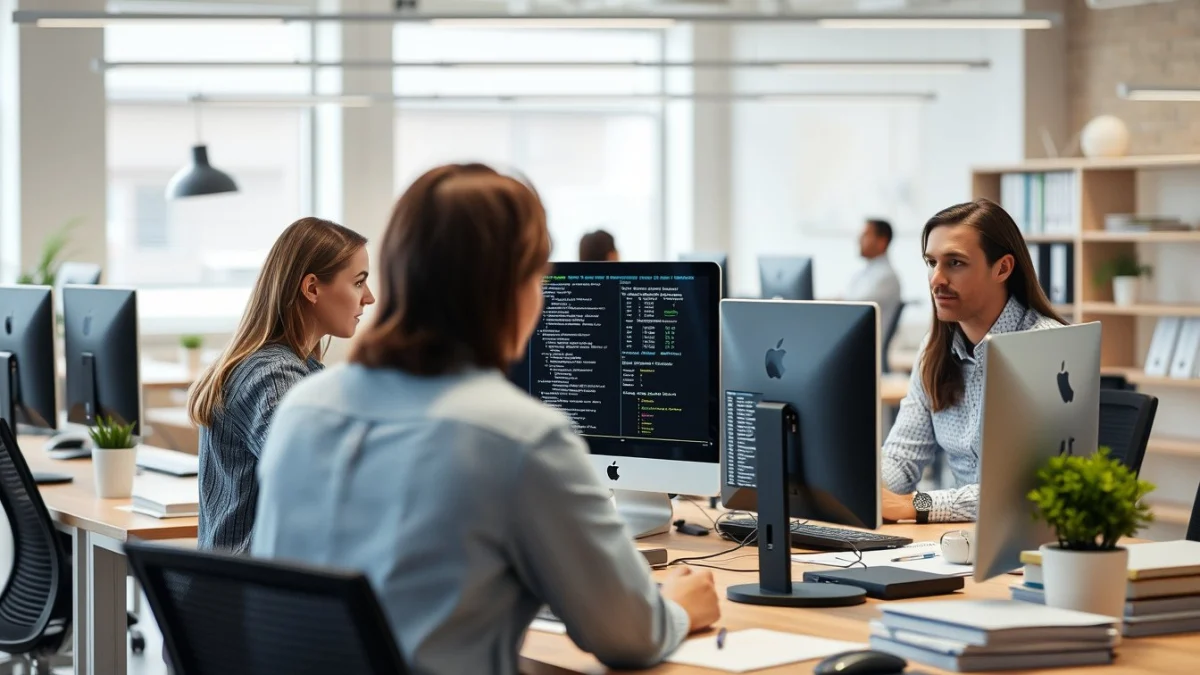 Professional learning office and administrative skills in a modern workspace