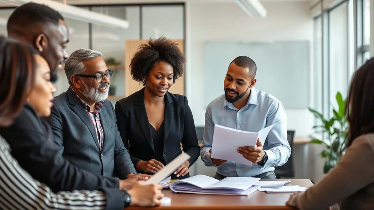 Professional learning office and administrative skills in a modern workspace