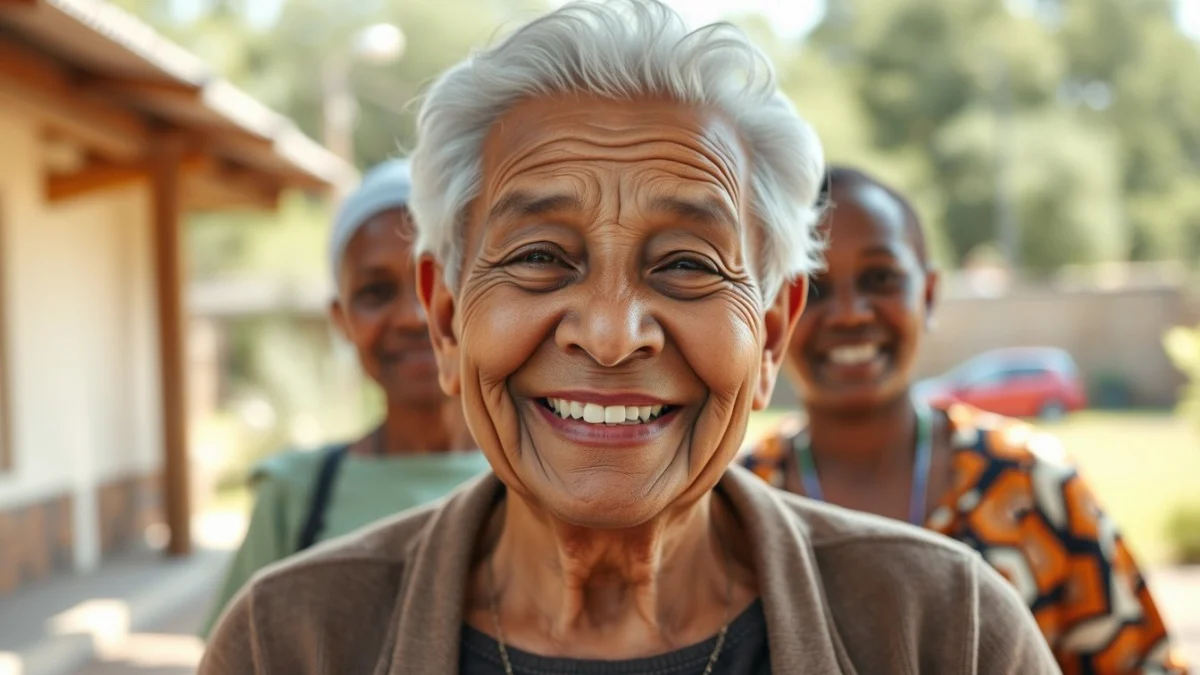 Learner studying caregiving skills in a professional training environment