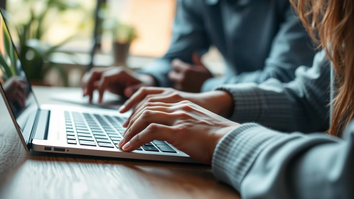 Person learning optimise product pages for more sales in a modern educational setting
