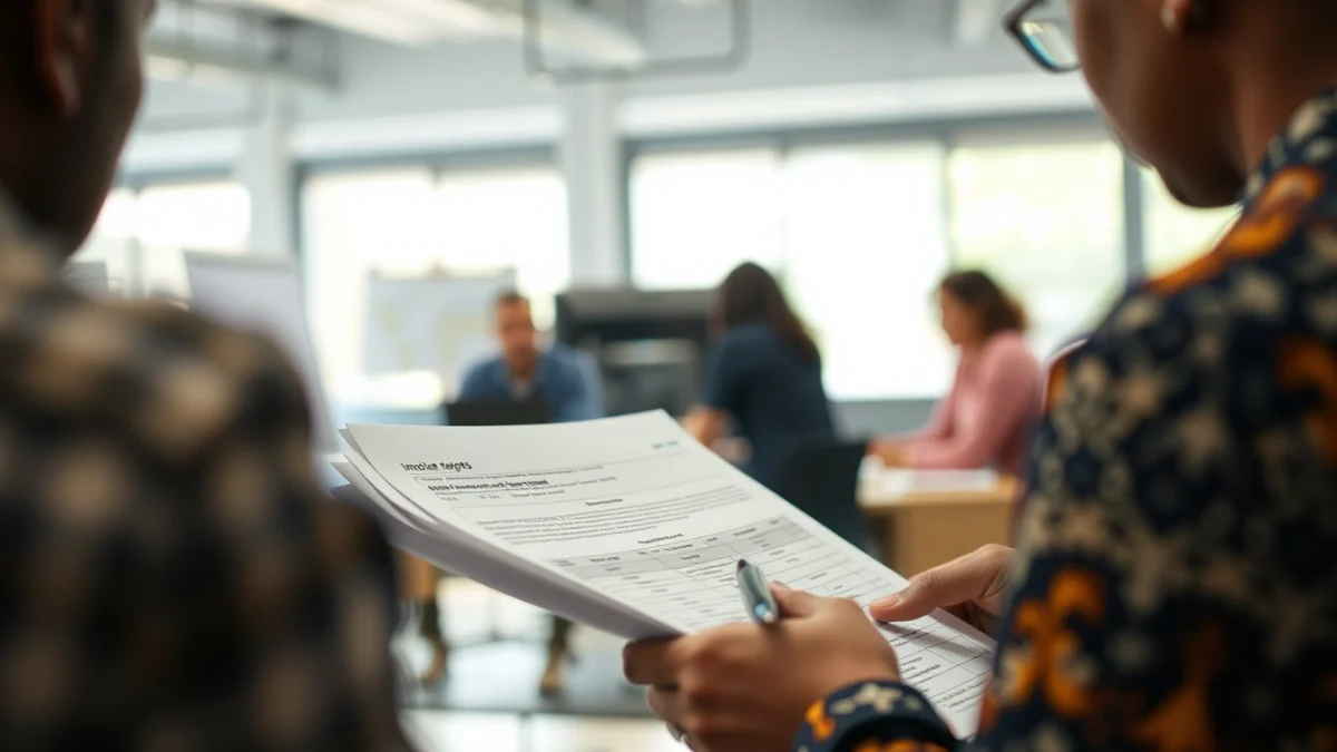 Professional learning office and administrative skills in a modern workspace