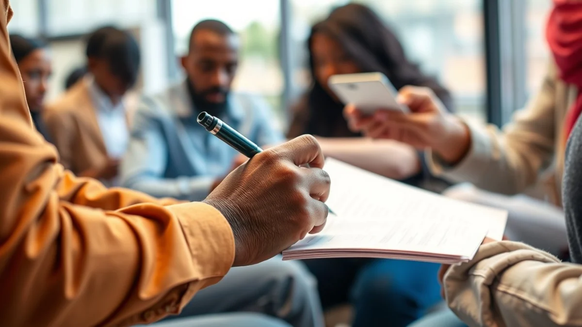 Person learning price freelancing services competitively in a modern educational setting