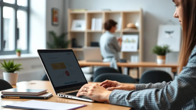 Professional learning office and administrative skills in a modern workspace