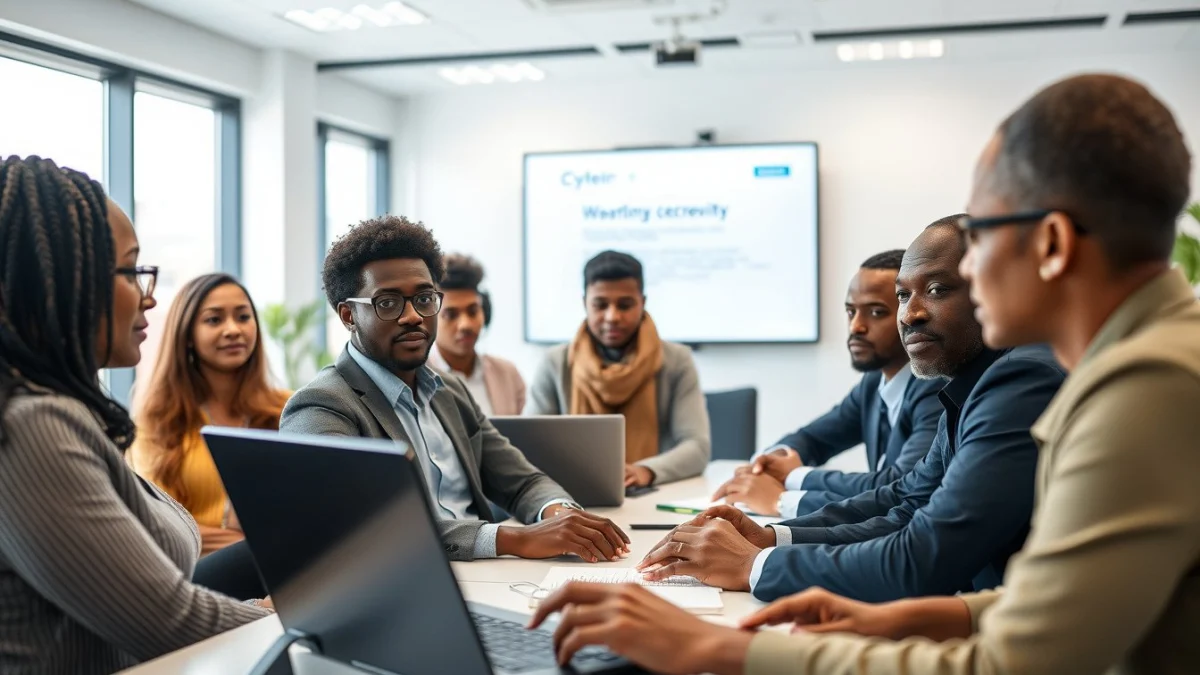 Professional learning cyber security skills in a modern digital workspace