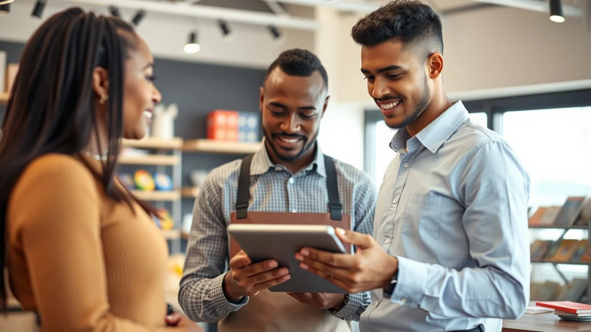 Person learning write a sales and customer service cv that gets noticed in a modern educational setting