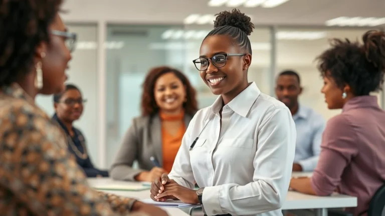 Professional learning office and administrative skills in a modern workspace