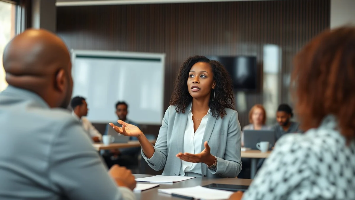 Person learning hr coordinator interview questions and answers in a modern educational setting