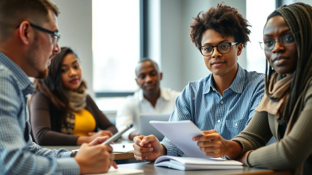 Person learning identifying and reporting non-conformances in a modern educational setting