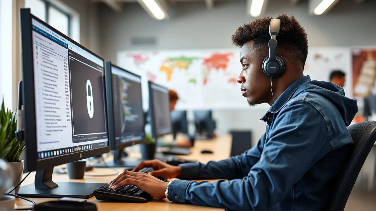 Professional learning cyber security skills in a modern digital workspace
