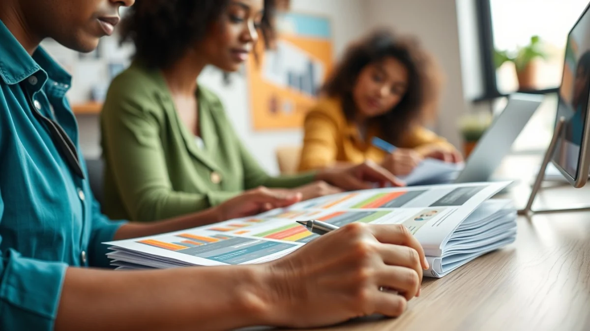 Person learning intro to marketing automation tools in a modern educational setting