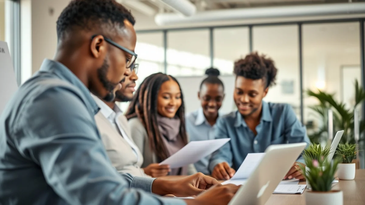 Professional learning office and administrative skills in a modern workspace