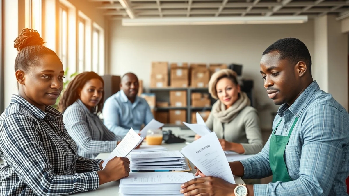 Person learning introduction to logistics and supply chain concepts in a modern educational setting