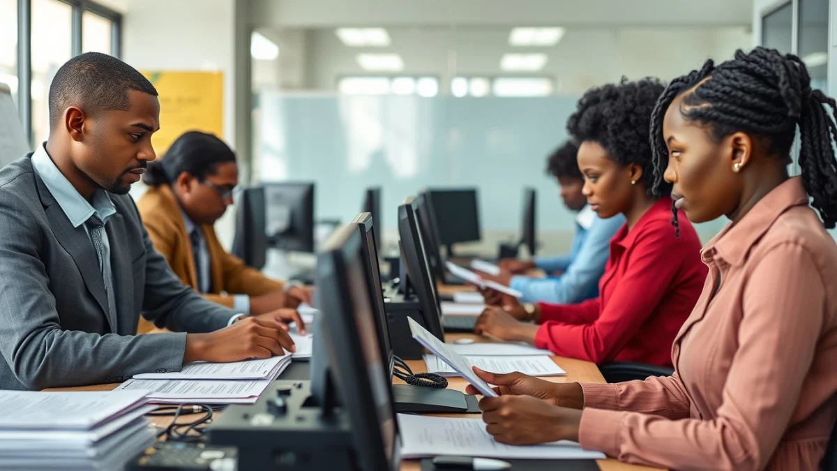Professional learning office and administrative skills in a modern workspace