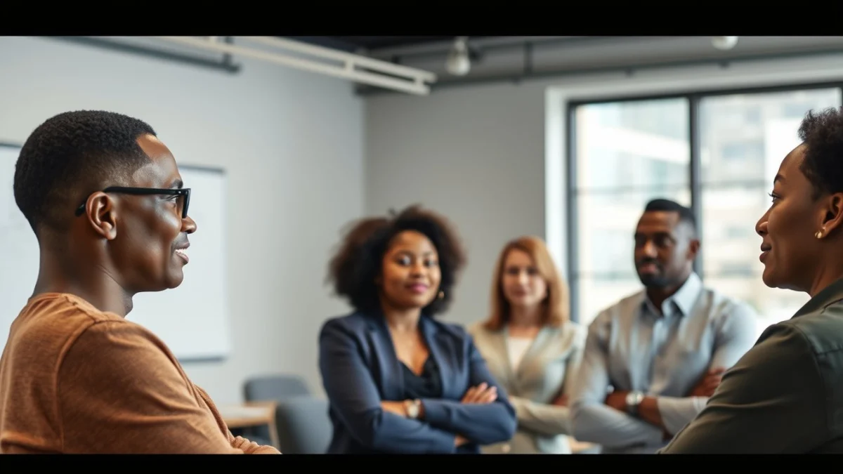 Person learning key principles of effective selling in a modern educational setting