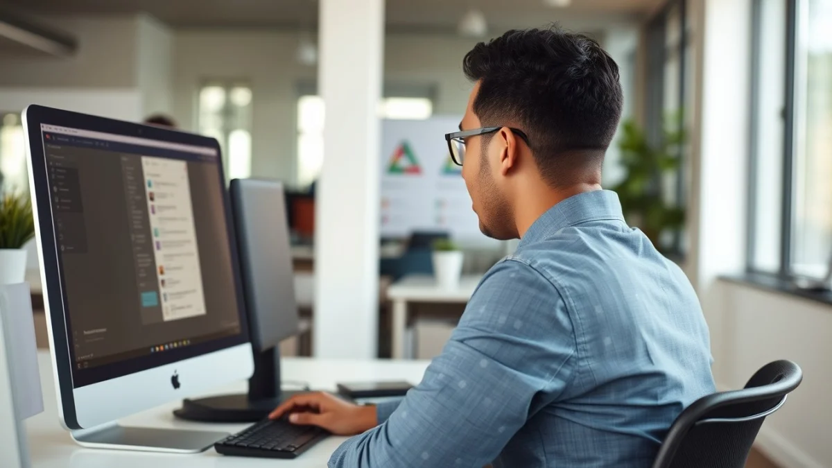 Professional learning office and administrative skills in a modern workspace