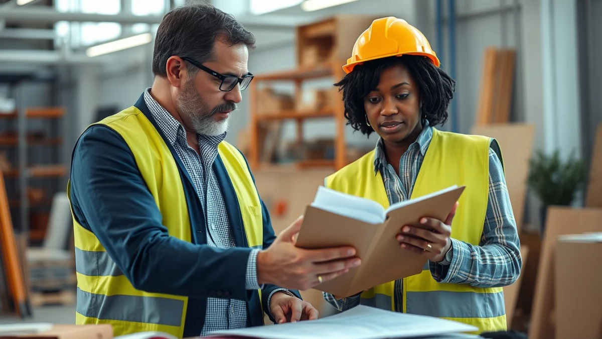 Person learning key roles and responsibilities of a quantity surveyor in a modern educational setting
