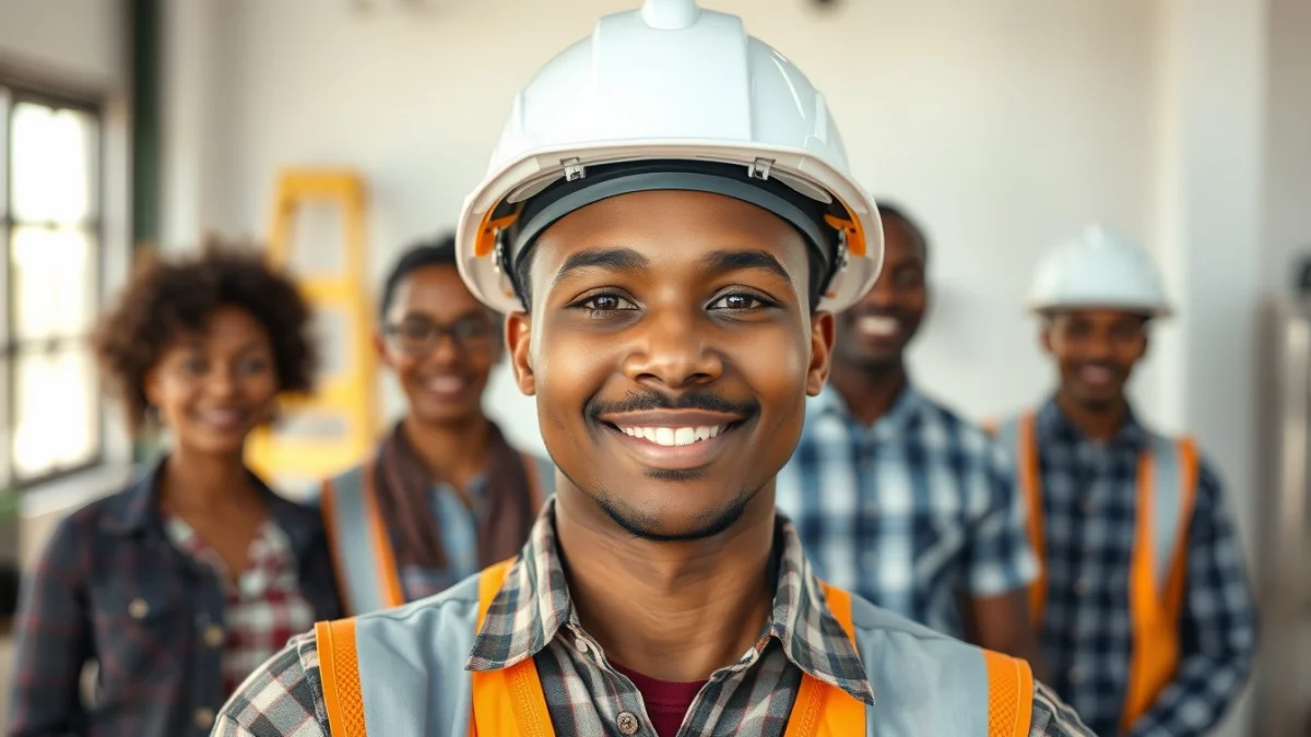 Person learning artificial intelligence skills on a laptop in a modern workspace