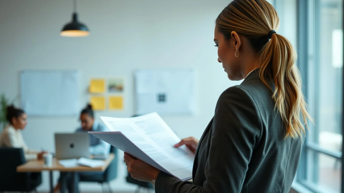 Professional learning office and administrative skills in a modern workspace
