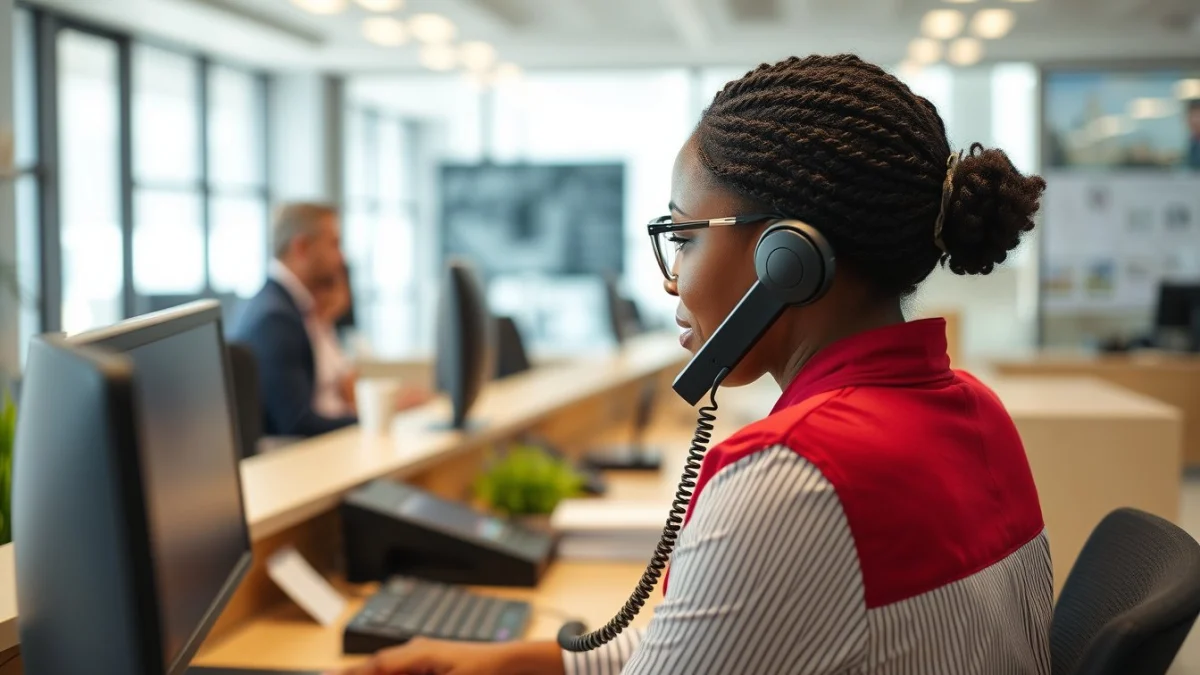 Professional learning office and administrative skills in a modern workspace