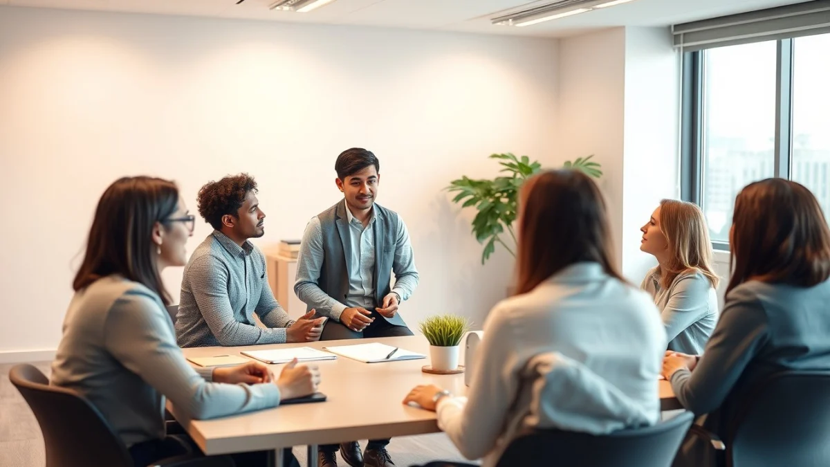Person learning key terms and concepts in recruitment in a modern educational setting
