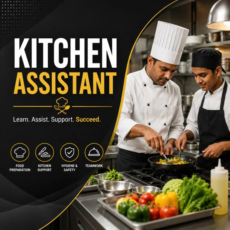 Free Kitchen Assistant Course with Certificate in South Africa