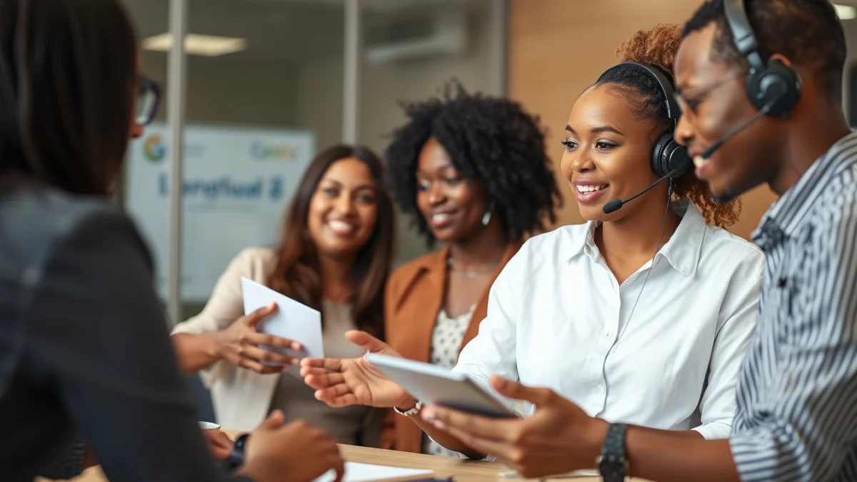Person learning learning resources and certifications available online in a modern educational setting