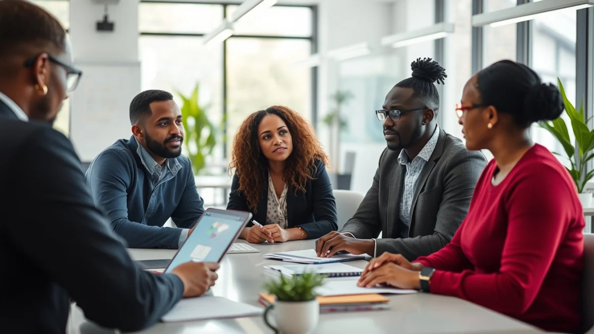 Person learning legal considerations in south african social media in a modern educational setting