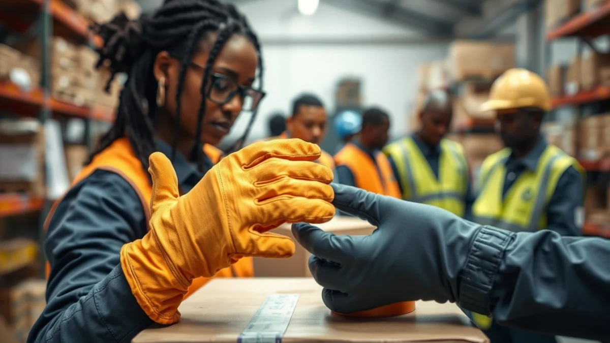 Person learning logistics assistant salary in south africa guide in a modern educational setting