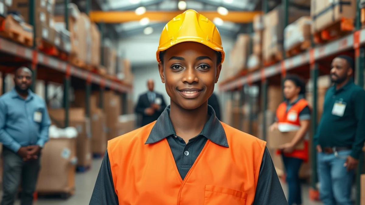Person learning logistics assistant skills employers are looking for in a modern educational setting