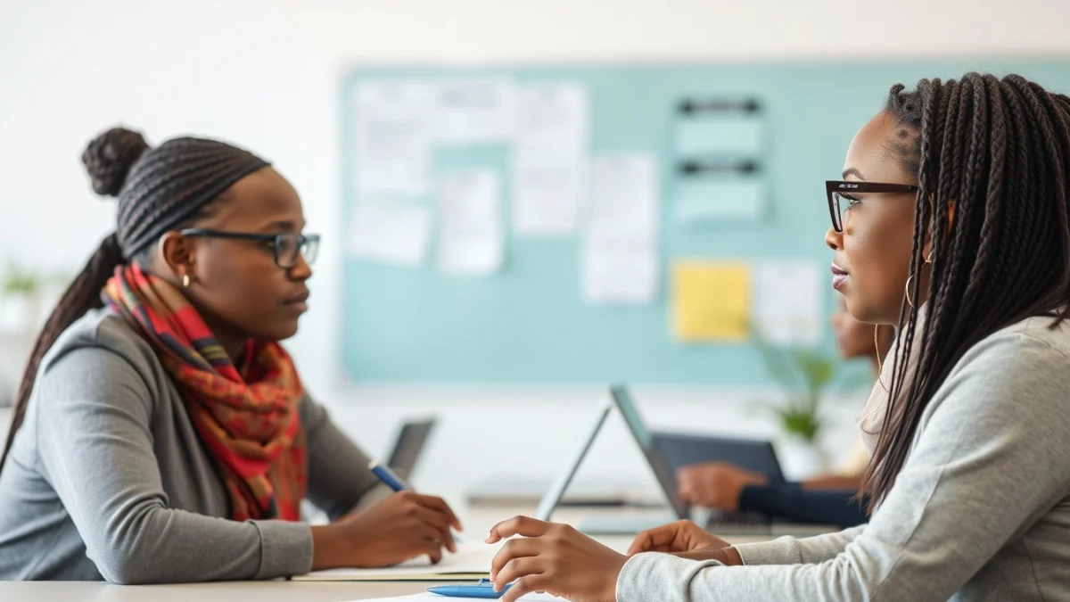 Professional learning office and administrative skills in a modern workspace