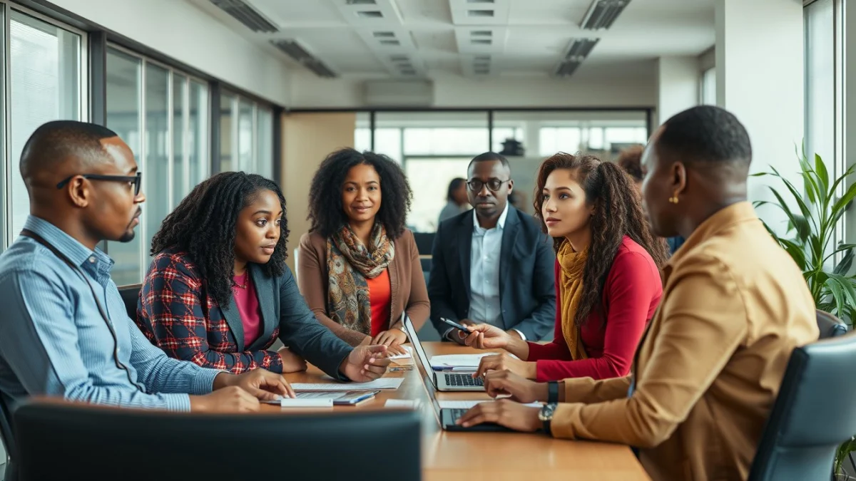 Person learning managing employee performance issues in a modern educational setting
