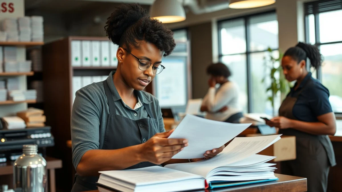 Professional learning office and administrative skills in a modern workspace