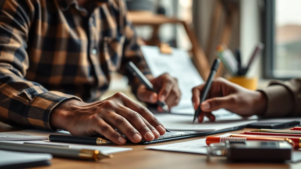 Professional learning office and administrative skills in a modern workspace