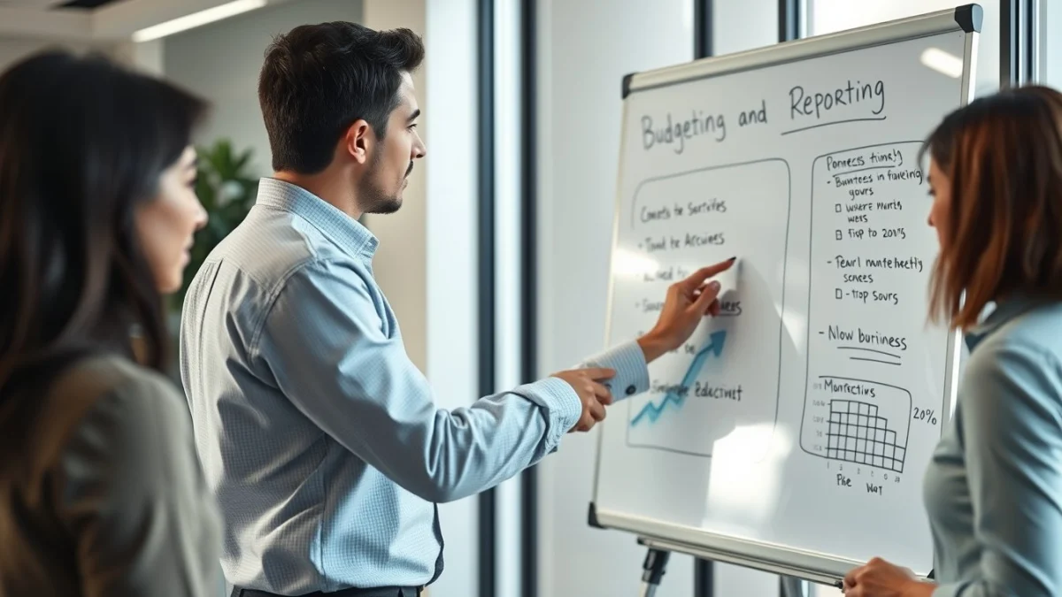 Person learning next steps applying skills in the workplace in a modern educational setting